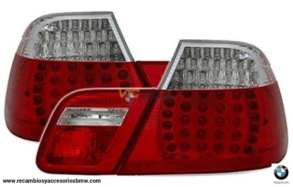 Pilotos Traseros De Led Homologados Para Bmw E46 Cabrio Y M3 2000-2006