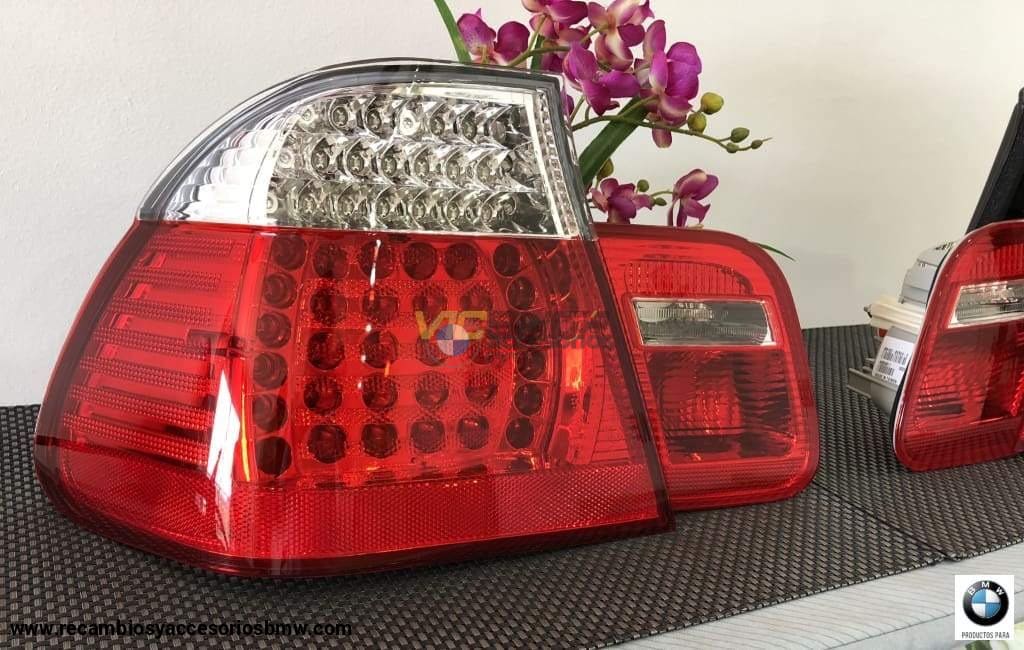 Pilotos Traseros De Led Homologados Para Bmw E46 Cabrio Y M3 2000-2006