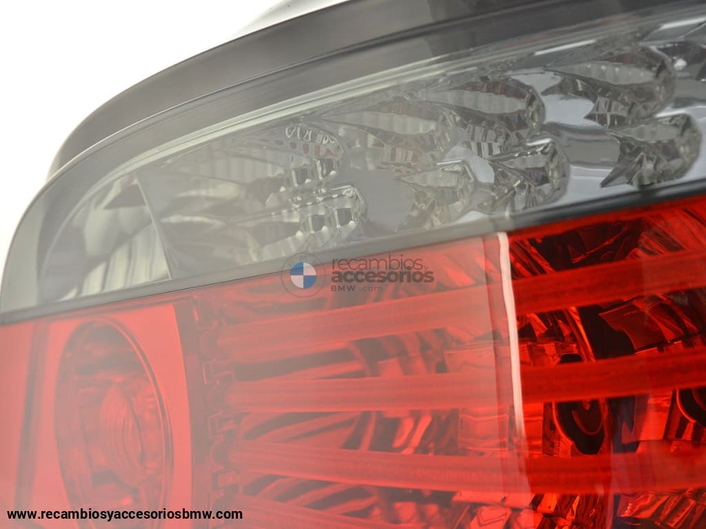 Juego De Luces Traseras Led Bmw 5 Series E60 Sedán 08-09 Rojo / Negro Lights > Rear/tail Lights