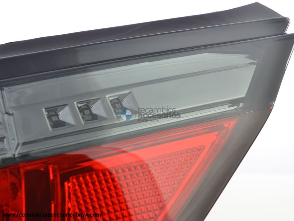 Juego De Luces Traseras Led Bmw 5 Series E60 Sedán 08-09 Rojo / Negro Lights > Rear/tail Lights