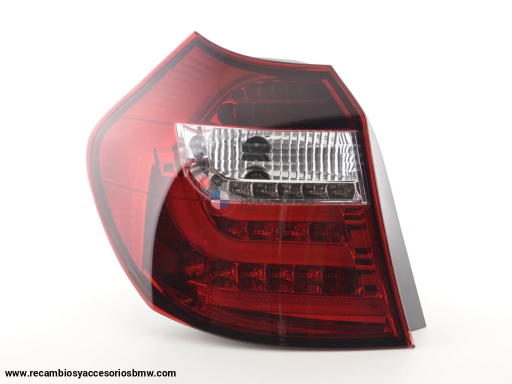 Juego De Luces Traseras Led Bmw Serie 1 E87 / E81 3/5 Puertas. 04-06 Claro Rojo Lights > Rear/tail