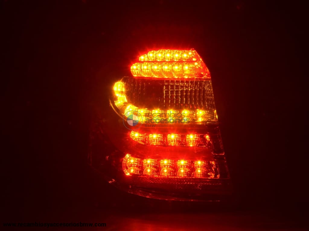 Juego De Luces Traseras Led Bmw Serie 1 E87 / E81 3/5 Puertas. 04-06 Claro Rojo Lights > Rear/tail