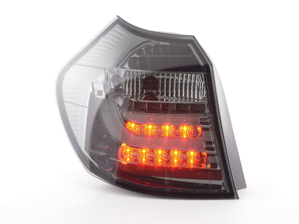 Juego De Pilotos Traseros Led Bmw Serie 1 E87 / E81 3/5 Puertas. 04-06 Negro Lights > Rear/tail