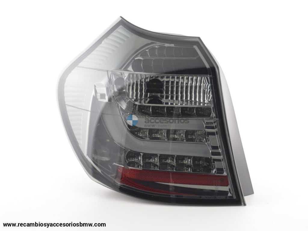 Juego De Pilotos Traseros Led Bmw Serie 1 E87 / E81 3/5 Puertas. 04-06 Negro Lights > Rear/tail