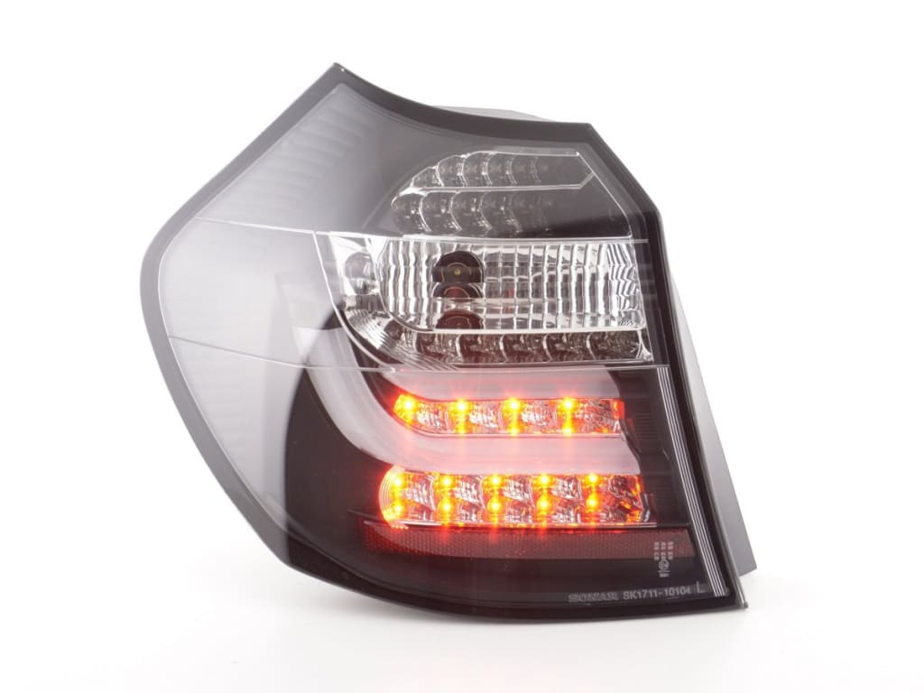 Juego De Pilotos Traseros Led Bmw Serie 1 E87 / E81 3/5 Puertas. 04-06 Negro Lights > Rear/tail