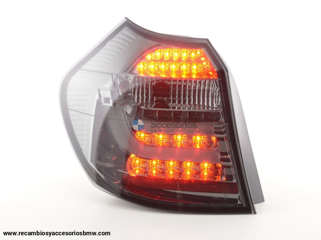 Juego De Pilotos Traseros Led Bmw Serie 1 E87 / E81 3/5 Puertas. 04-06 Negro Lights > Rear/tail