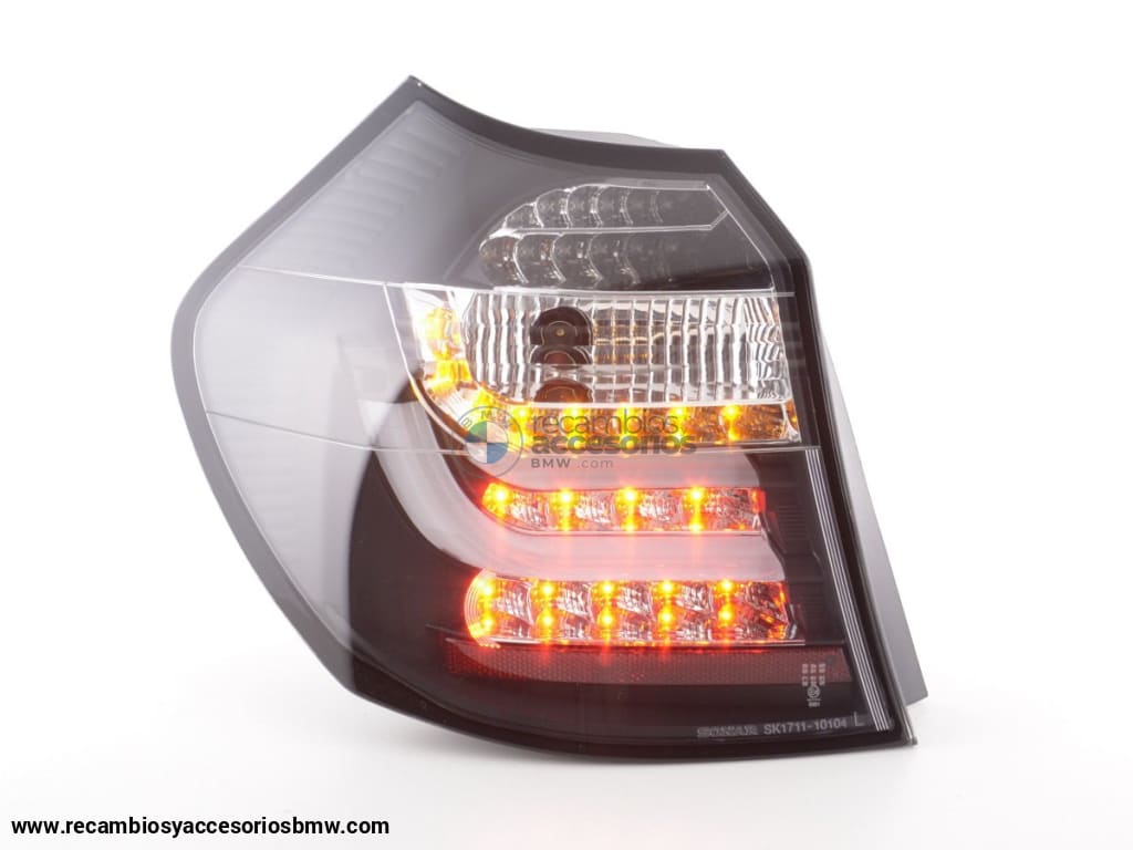 Juego De Pilotos Traseros Led Bmw Serie 1 E87 / E81 3/5 Puertas. 04-06 Negro Lights > Rear/tail