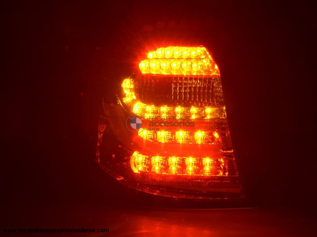 Juego De Luces Traseras Led Bmw Serie 1 E87 / E81 3/5 Puertas. 04-07 Cromo Lights > Rear/tail Lights