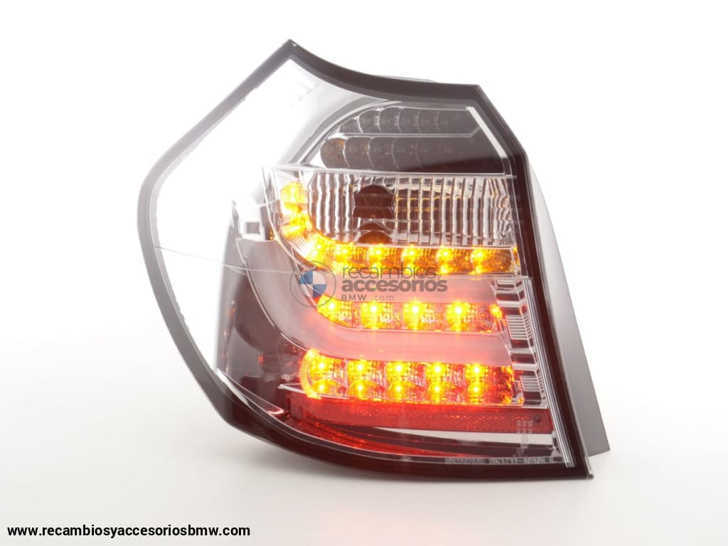 Juego De Luces Traseras Led Bmw Serie 1 E87 / E81 3/5 Puertas. 04-07 Cromo Lights > Rear/tail Lights