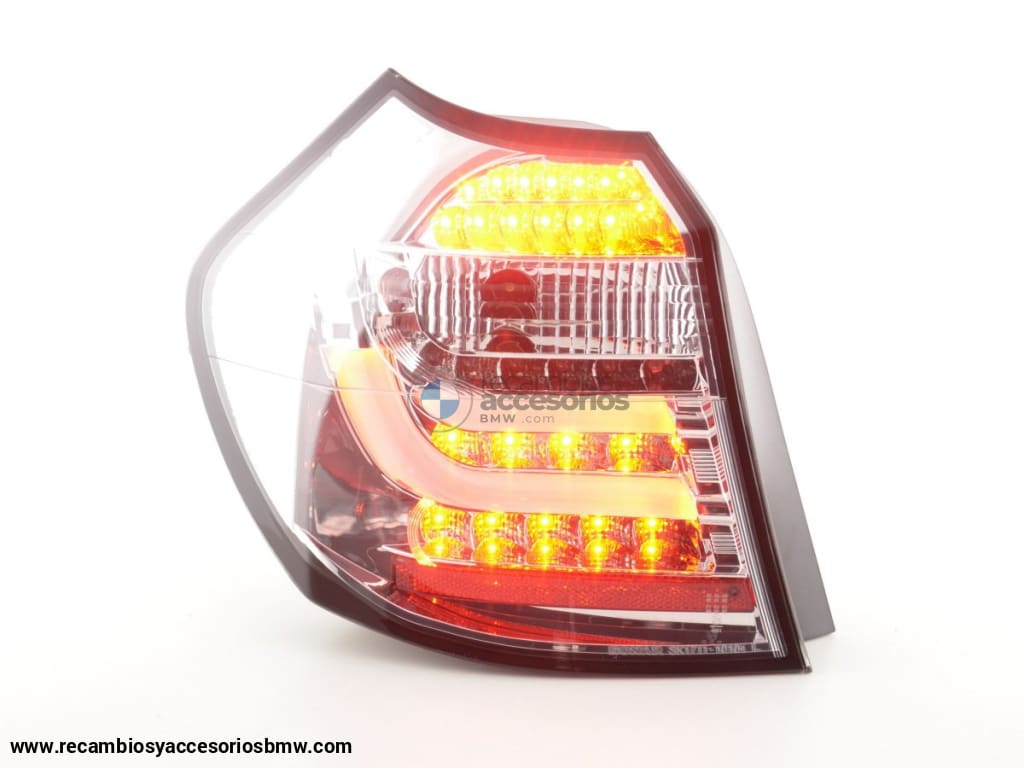 Juego De Luces Traseras Led Bmw Serie 1 E87 / E81 3/5 Puertas. 07-11 Cromo Lights > Rear/tail Lights