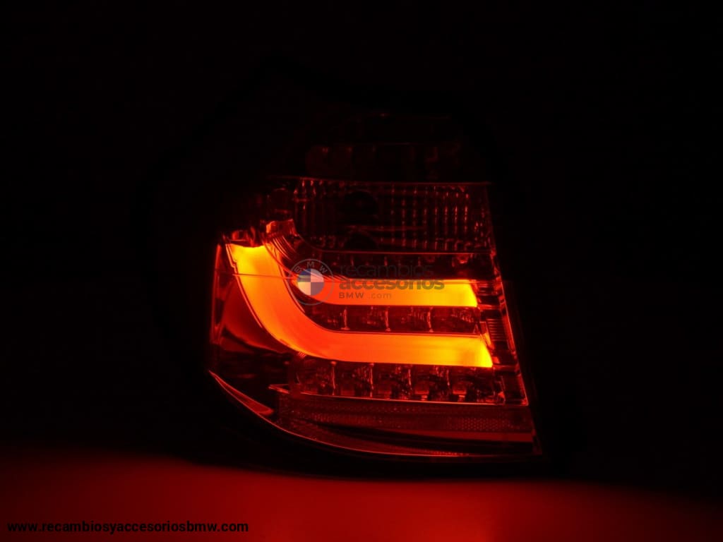 Juego De Luces Traseras Led Bmw Serie 1 E87 / E81 3/5 Puertas. 07-11 Cromo Lights > Rear/tail Lights