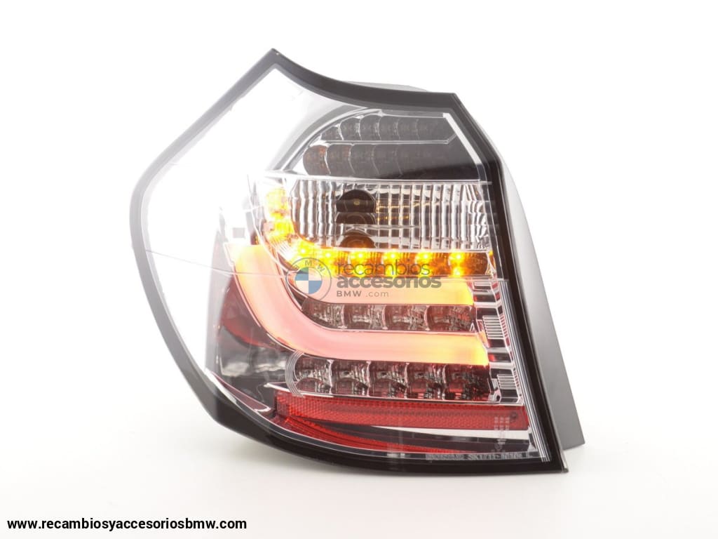 Juego De Luces Traseras Led Bmw Serie 1 E87 / E81 3/5 Puertas. 07-11 Cromo Lights > Rear/tail Lights