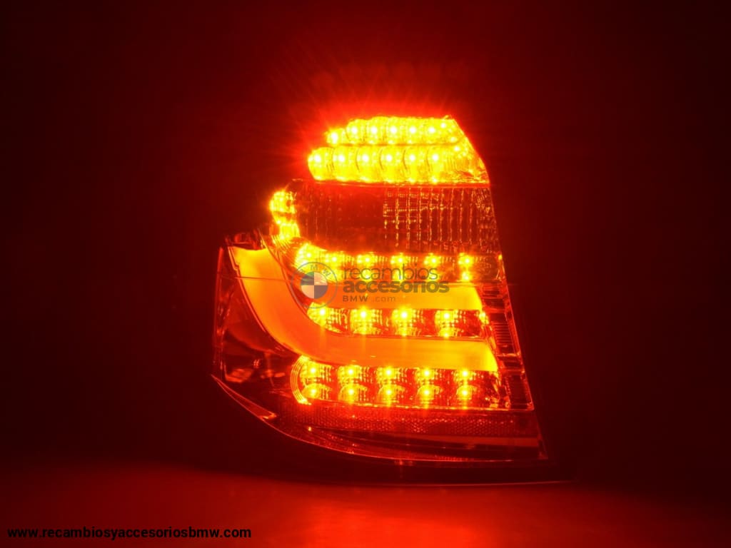 Juego De Luces Traseras Led Bmw Serie 1 E87 / E81 3/5 Puertas. 07-11 Cromo Lights > Rear/tail Lights