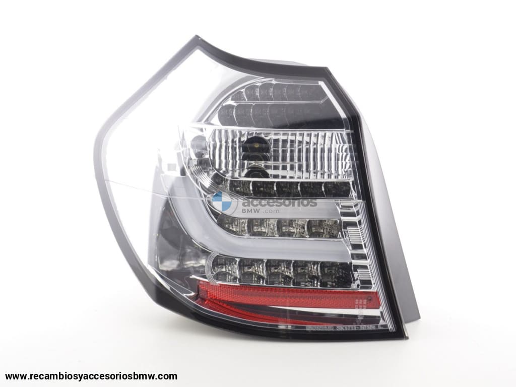 Juego De Luces Traseras Led Bmw Serie 1 E87 / E81 3/5 Puertas. 07-11 Cromo Lights > Rear/tail Lights