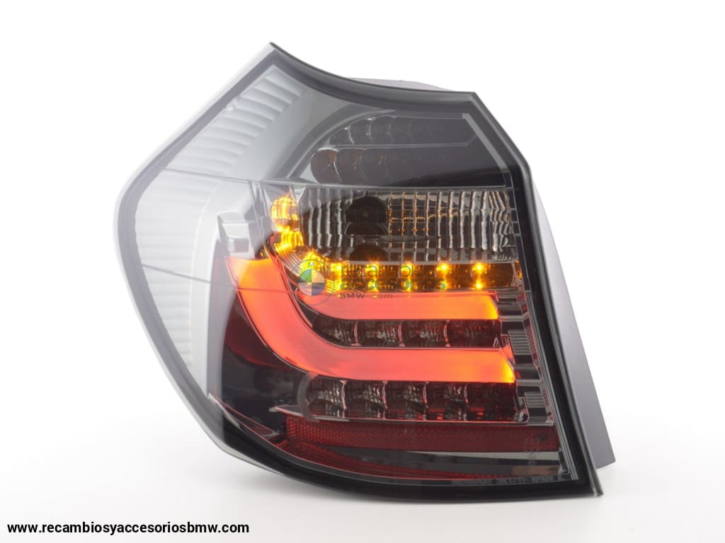 Juego De Luces Traseras Led Bmw Serie 1 E87 / E81 3/5 Puertas. 07-11 Negro Lights > Rear/tail Lights