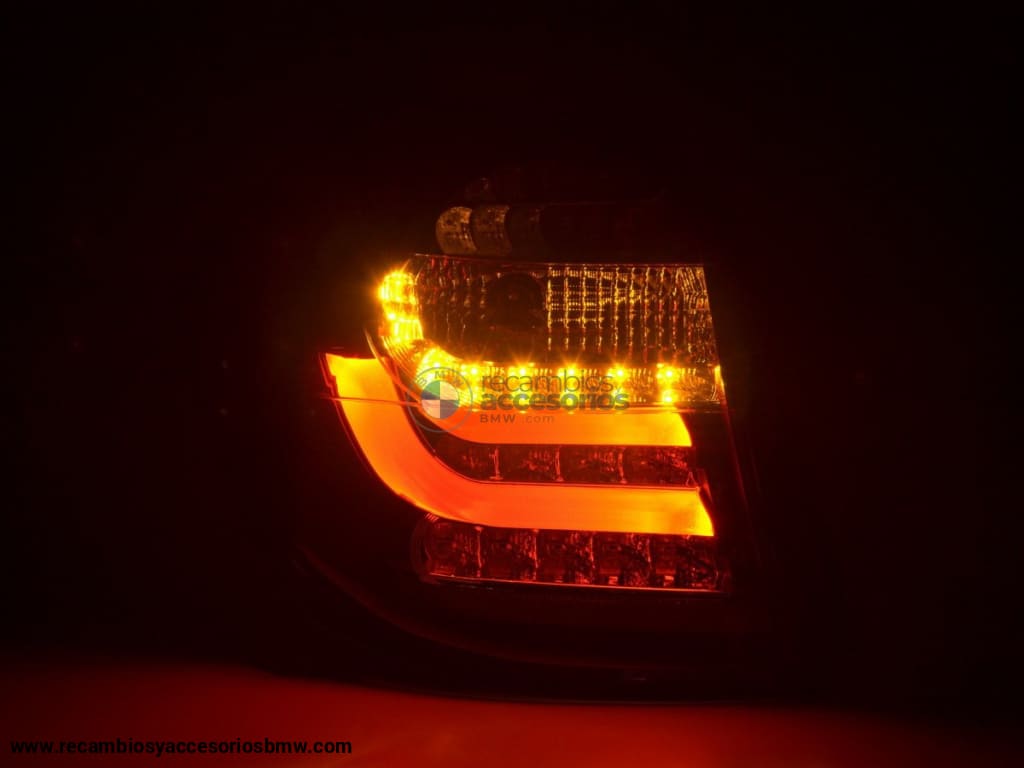 Juego De Pilotos Traseros Led Bmw Serie 1 E87 / E81 3/5 Puertas. 07-11 Negro Lights > Rear/tail