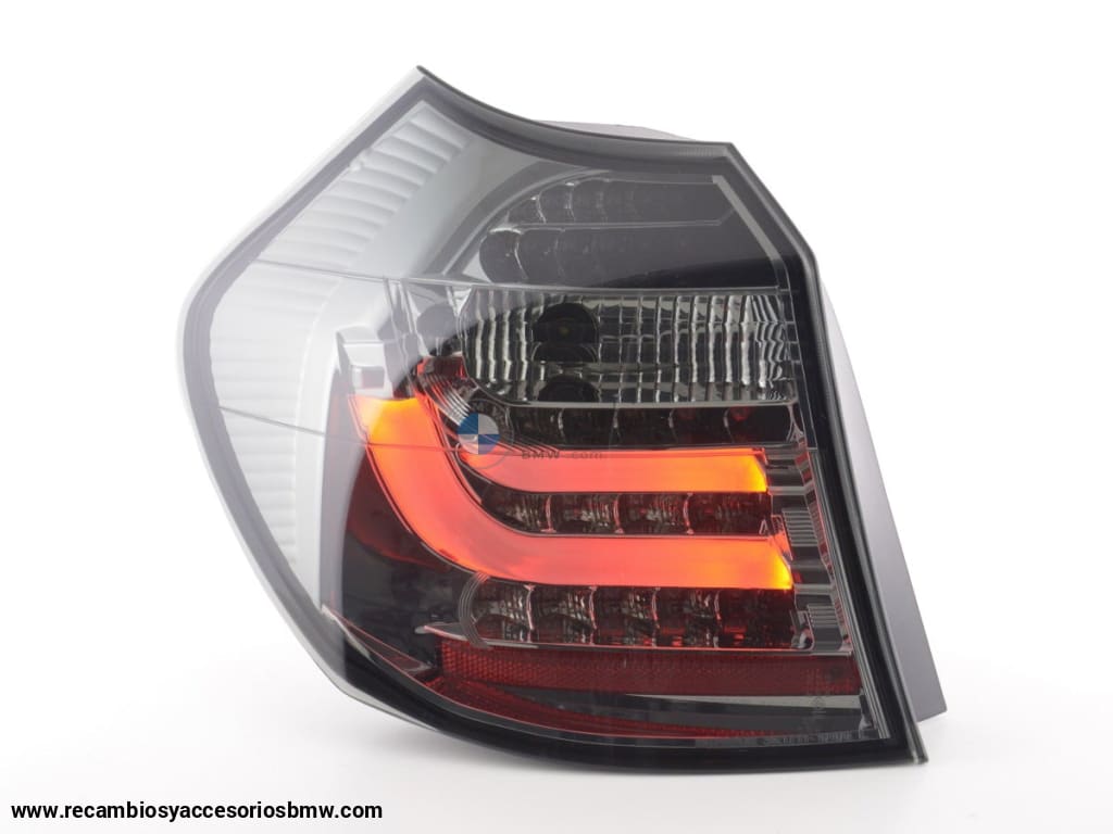 Juego De Luces Traseras Led Bmw Serie 1 E87 / E81 3/5 Puertas. 07-11 Negro Lights > Rear/tail Lights