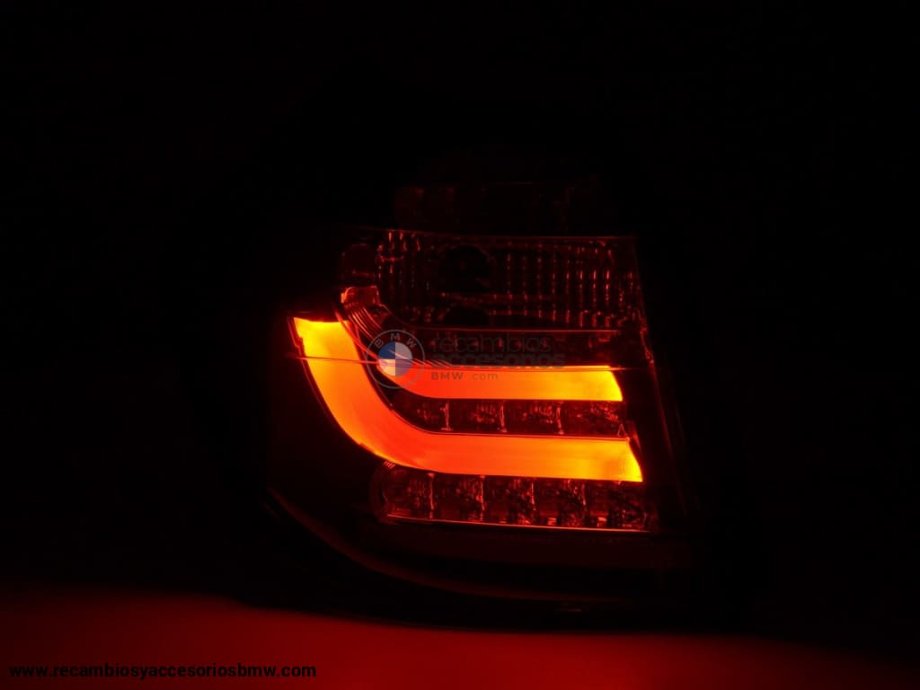 Juego De Pilotos Traseros Led Bmw Serie 1 E87 / E81 3/5 Puertas. 07-11 Negro Lights > Rear/tail