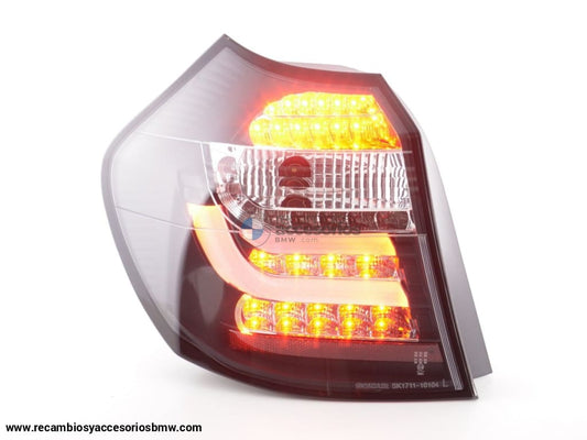 Juego De Pilotos Traseros Led Bmw Serie 1 E87 / E81 3/5 Puertas. 07-11 Negro Lights > Rear/tail