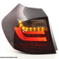 Juego De Luces Traseras Led Bmw Serie 1 E87 / E81 3/5 Puertas. 07-11 Rojo Negro Lights > Rear/tail