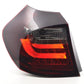 Juego De Luces Traseras Led Bmw Serie 1 E87 / E81 3/5 Puertas. 07-11 Rojo Negro Lights > Rear/tail