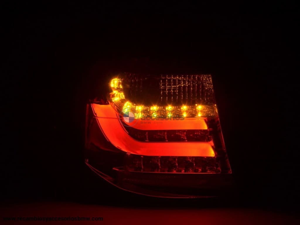 Juego De Luces Traseras Led Bmw Serie 1 E87 / E81 3/5 Puertas. 07-11 Rojo Negro Lights > Rear/tail