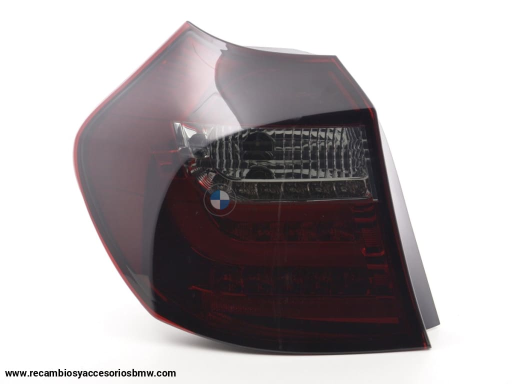 Juego De Luces Traseras Led Bmw Serie 1 E87 / E81 3/5 Puertas. 07-11 Rojo Negro Lights > Rear/tail