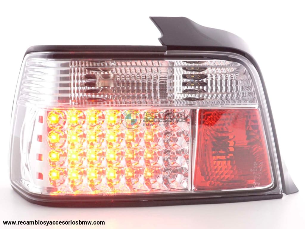 Juego De Luces Traseras Led Bmw Serie 3 Sedán Tipo E36 91-98 Cromo Lights > Rear/tail Lights