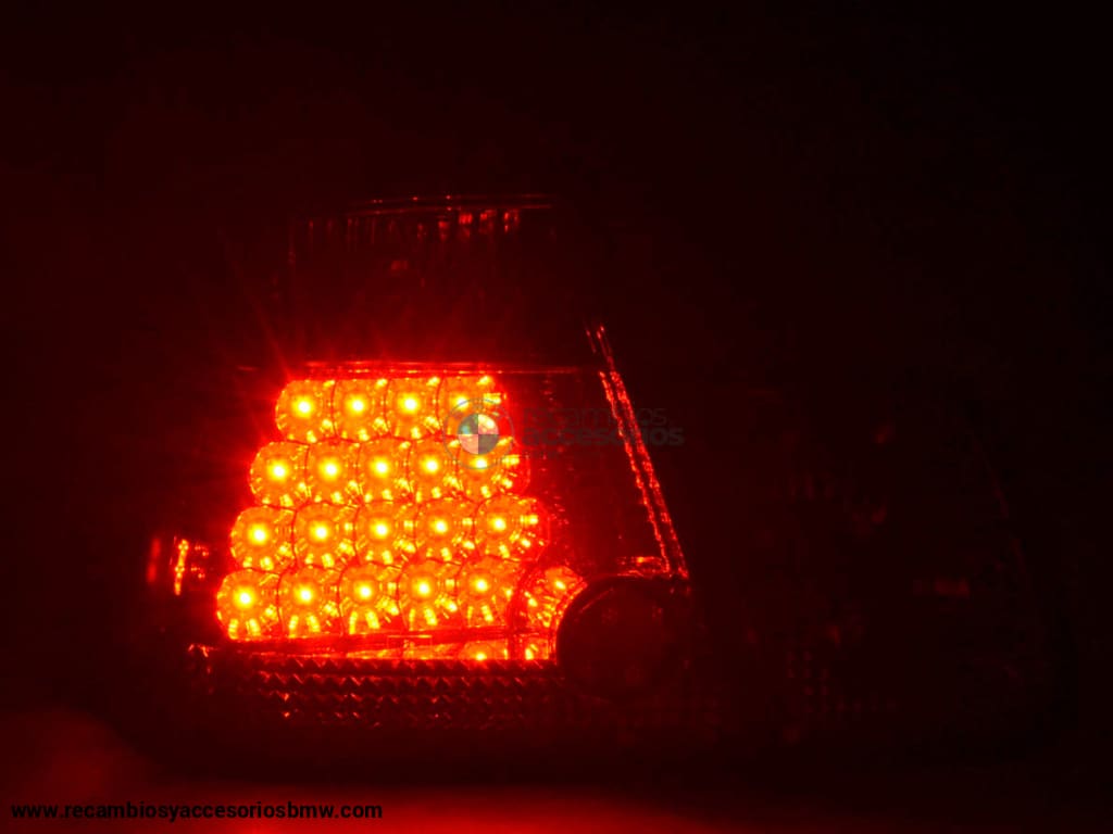 Pilotos Traseros Led Bmw Serie 3 Sedán Tipo E46 01-05 Negro Lights > Rear/tail Lights