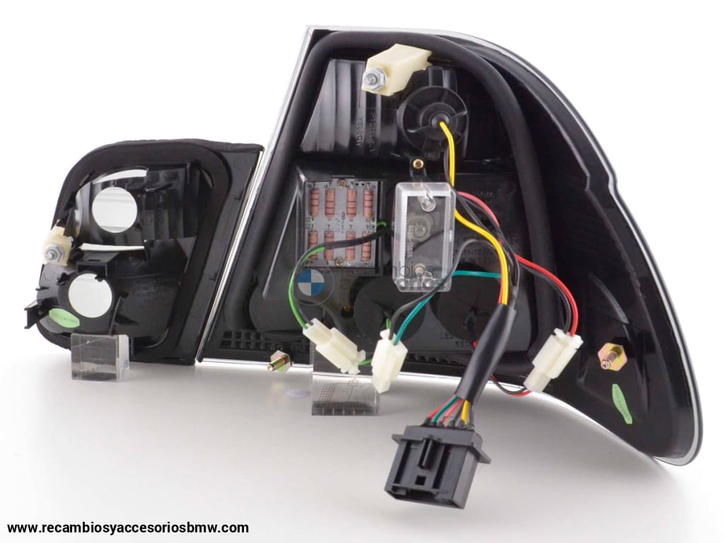 Pilotos Traseros Led Bmw Serie 3 Sedán Tipo E46 98-01 Negro Lights > Rear/tail Lights