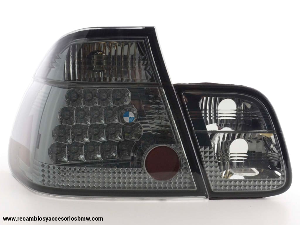 Pilotos Traseros Led Bmw Serie 3 Sedán Tipo E46 98-01 Negro Lights > Rear/tail Lights