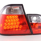 Pilotos Traseros Led Bmw Serie 3 Sedán Tipo E46 98-01 Transparente / Rojo Lights > Rear/tail Lights