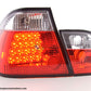 Pilotos Traseros Led Bmw Serie 3 Sedán Tipo E46 98-01 Transparente / Rojo Lights > Rear/tail Lights