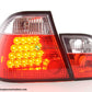 Pilotos Traseros Led Bmw Serie 3 Sedán Tipo E46 98-01 Transparente / Rojo Lights > Rear/tail Lights