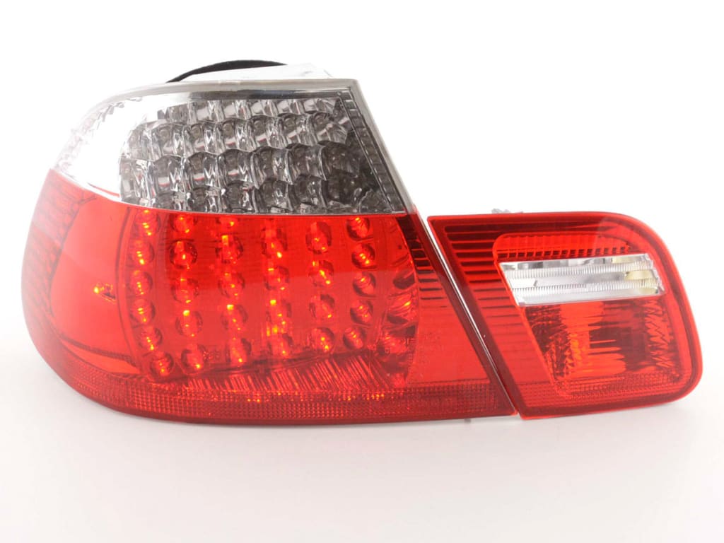 Pilotos Traseros Led Bmw Serie 3 Coupé Tipo E46 99-03 Transparente / Rojo Lights > Rear/tail Lights