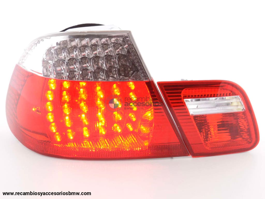 Pilotos Traseros Led Bmw Serie 3 Coupé Tipo E46 99-03 Transparente / Rojo Lights > Rear/tail Lights