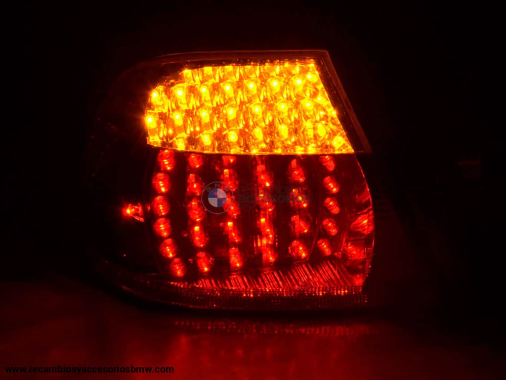 Pilotos Traseros Led Bmw Serie 3 Coupé Tipo E46 99-03 Transparente / Rojo Lights > Rear/tail Lights