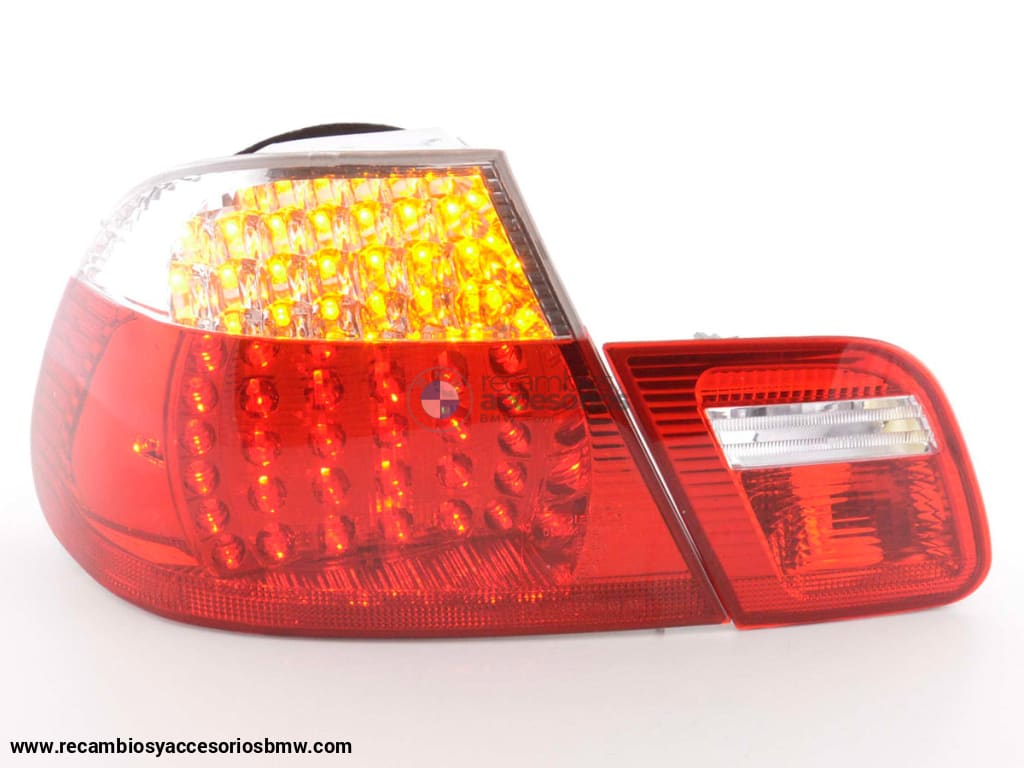 Pilotos Traseros Led Bmw Serie 3 Coupé Tipo E46 99-03 Transparente / Rojo Lights > Rear/tail Lights