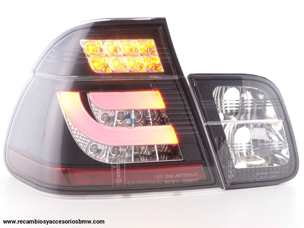 Juego De Luces Traseras Led Bmw 3Er E46 Limo 02-05 Negro Lights > Rear/tail Lights