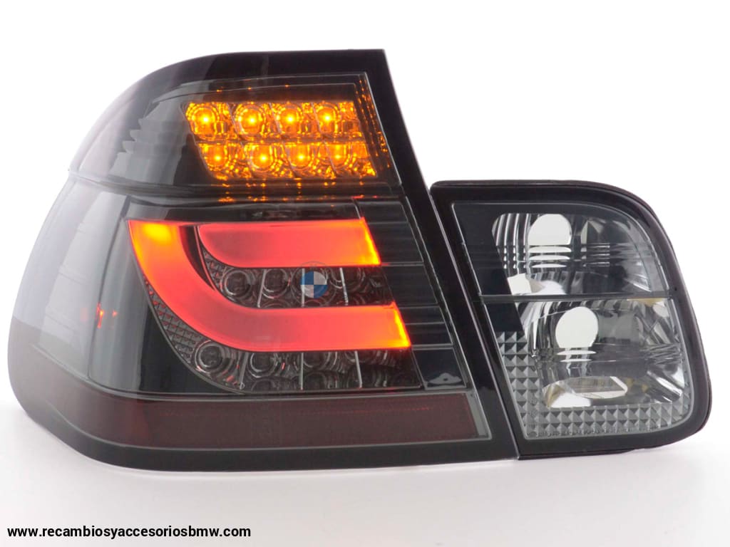 Pilotos Traseros Led Bmw Serie 3 E46 Berlina 02-05 Negro Lights > Rear/Tail Lights