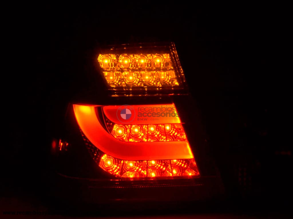 Pilotos Traseros Led Bmw Serie 3 E46 Berlina 02-05 Negro Lights > Rear/Tail Lights