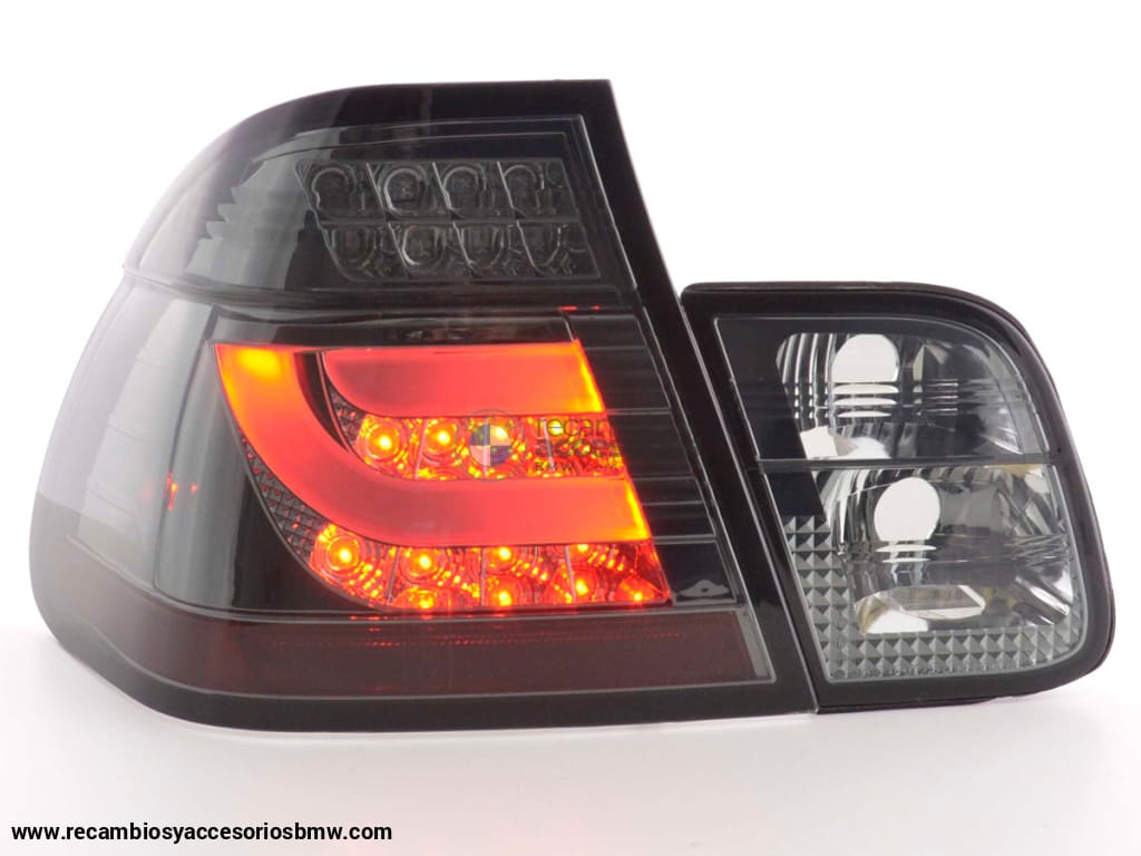 Pilotos Traseros Led Bmw Serie 3 E46 Berlina 02-05 Negro Lights > Rear/Tail Lights