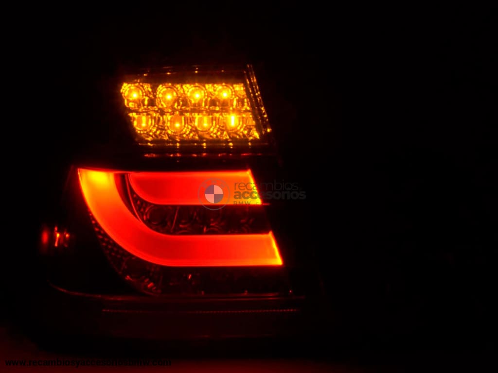 Pilotos Traseros Led Bmw Serie 3 E46 Berlina 02-05 Rojo / Negro Lights > Rear/Tail Lights