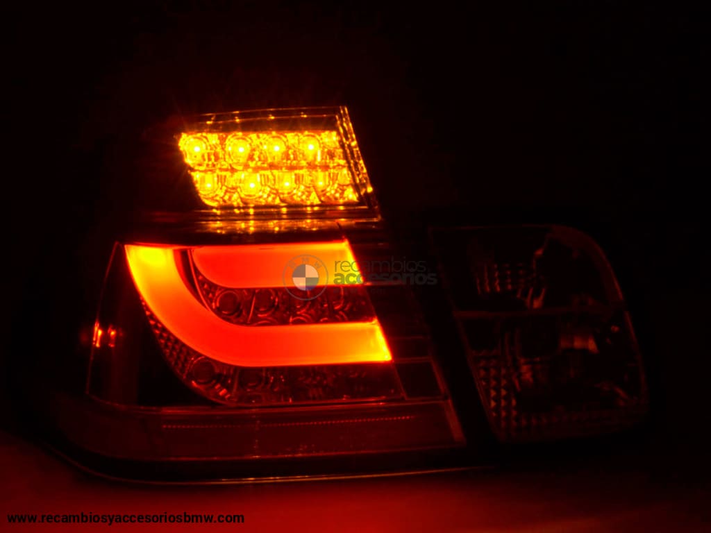 Pilotos Traseros Led Bmw Serie 3 E46 Berlina 98-01 Cromo Lights > Rear/Tail Lights