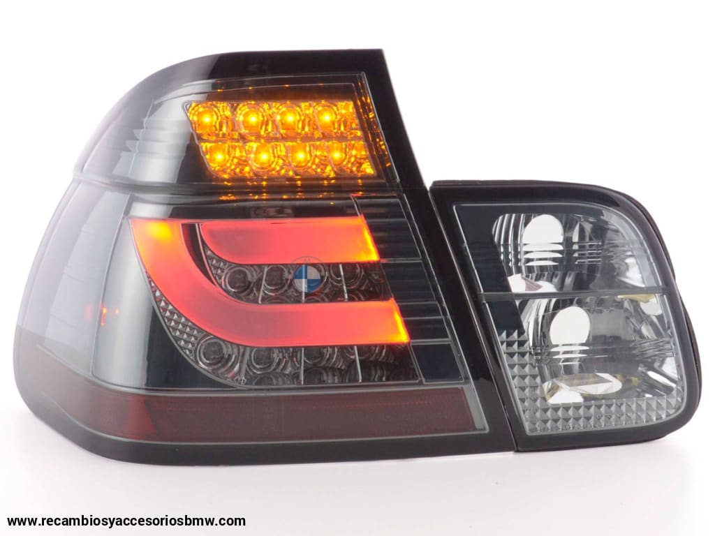 Juego De Luces Traseras Led Bmw 3-Series E46 Limo 98-01 Negro Lights > Rear/tail Lights