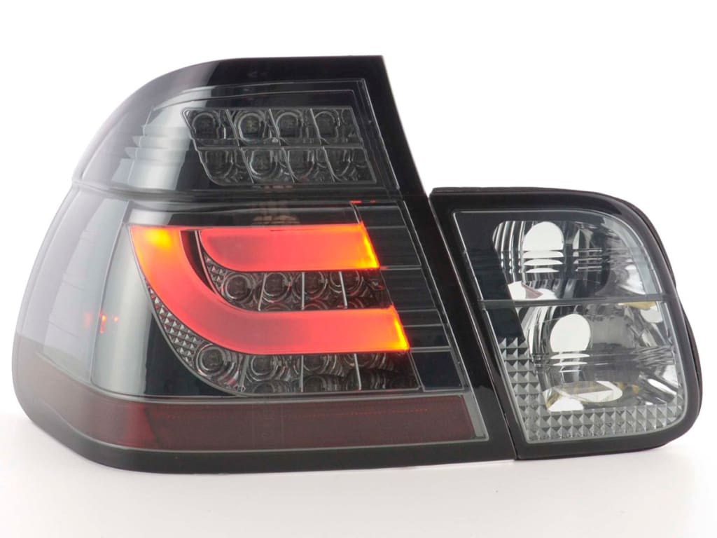 Juego De Luces Traseras Led Bmw 3-Series E46 Limo 98-01 Negro Lights > Rear/tail Lights