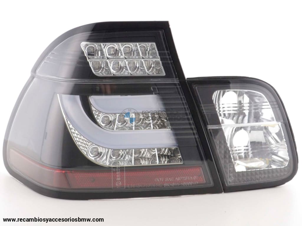 Juego De Luces Traseras Led Bmw 3-Series E46 Limo 98-01 Negro Lights > Rear/tail Lights