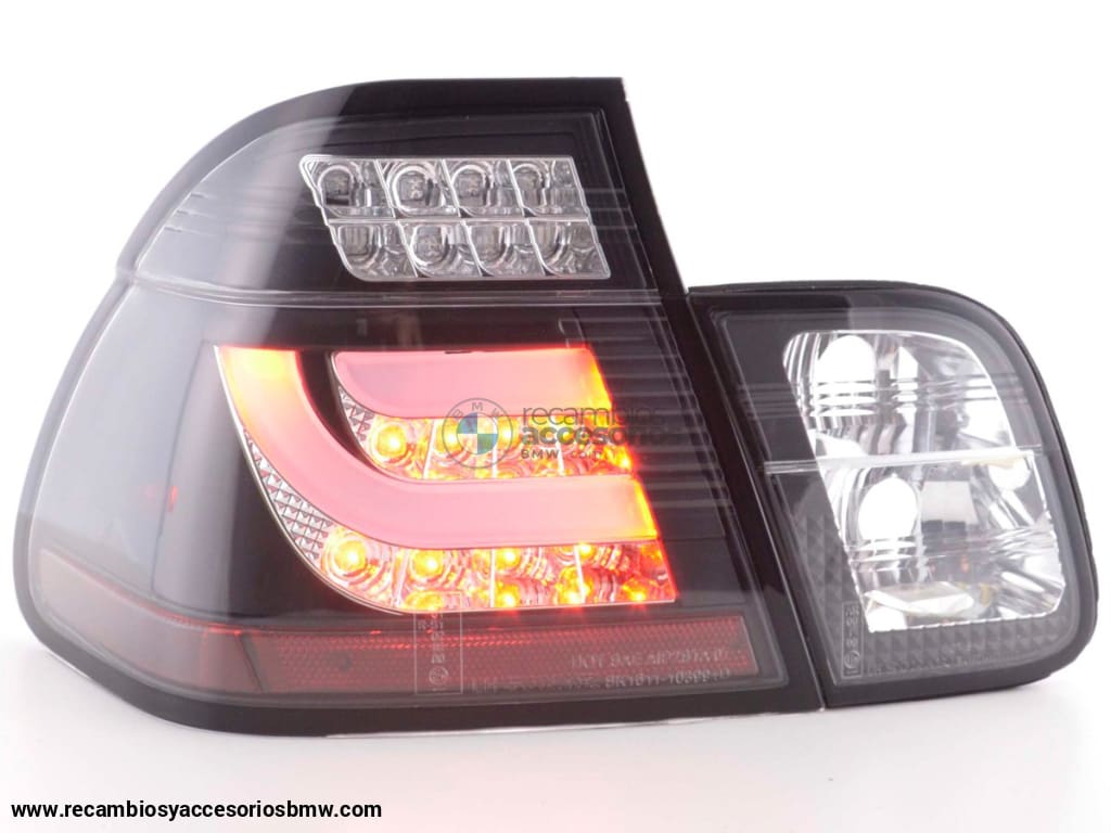 Juego De Luces Traseras Led Bmw 3-Series E46 Limo 98-01 Negro Lights > Rear/tail Lights