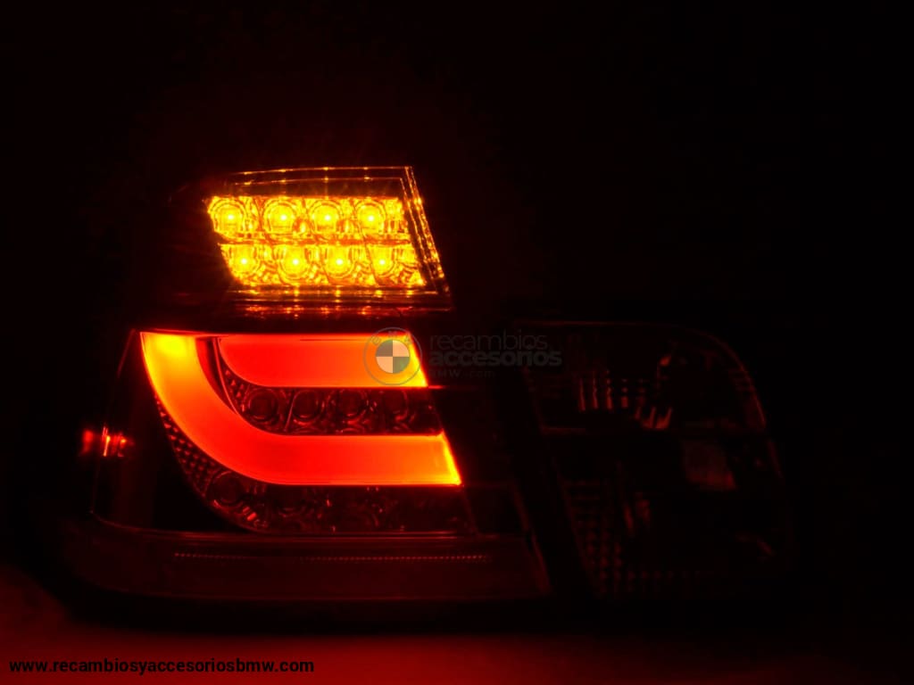 Juego De Luces Traseras Led Bmw 3-Series E46 Limo 98-01 Rojo / Transparente Lights > Rear/tail