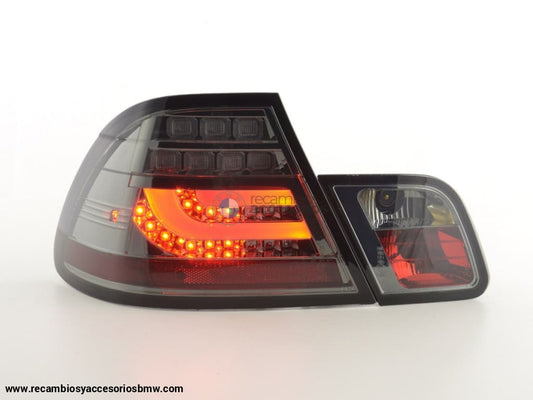 Pilotos Traseros Led Bmw 3Er E46 Coupe Año. 03-07 Negro Lighting Tuning > Taillights